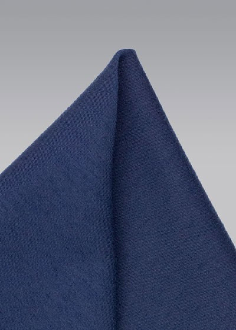 Einstecktuch melierte Oberfläche navyblau