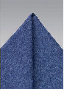 Ziertuch melierte Oberfläche navyblau