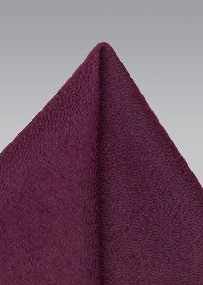 Einstecktuch aus dem gleichen Stoff und Farbe