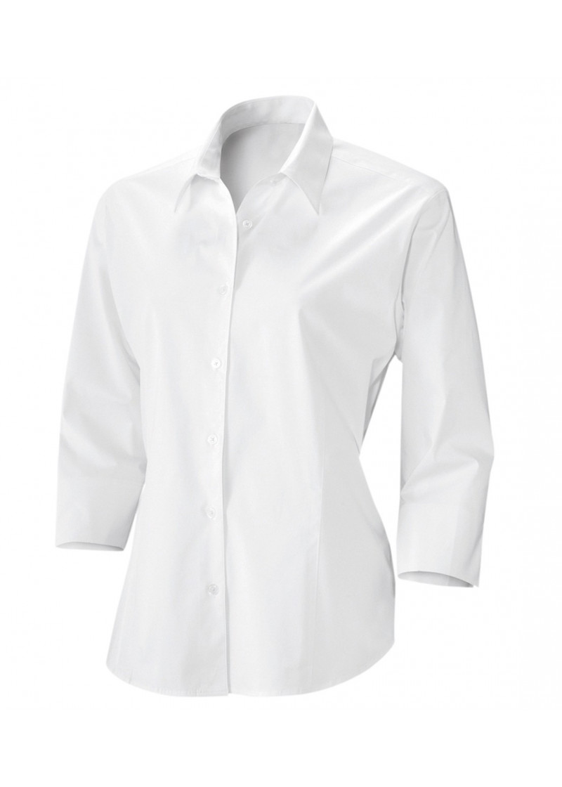 Damenbluse von Exner mit 3/4-Arm (tailliert)