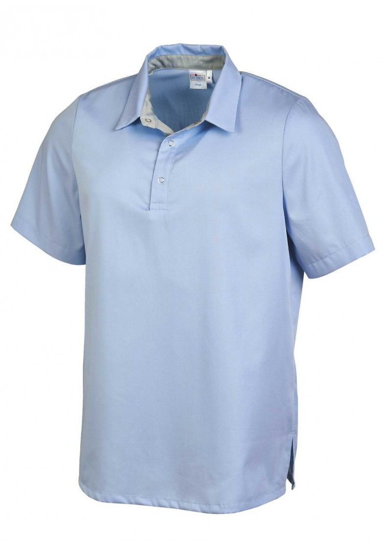 Unisex-Schlupfjacke in Polo-Optik von LEIBER