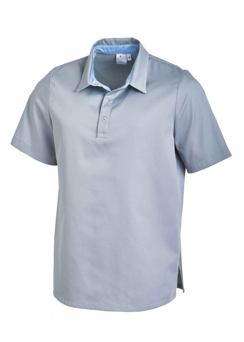 Unisex-Schlupfjacke in Polo-Optik von LEIBER
