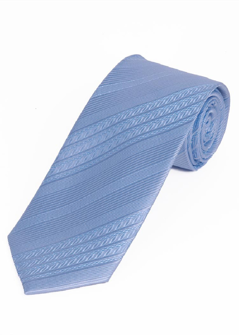 Krawatte monochrom Streifen-Oberfläche hellblau