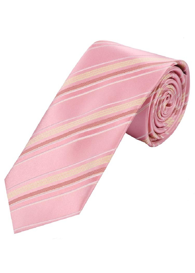 Wunderbare Krawatte Streifenmuster rosa