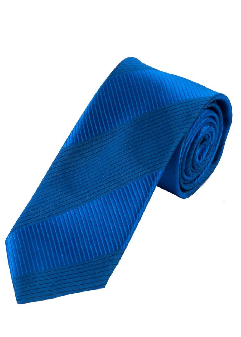 XXL Businesskrawatte blau Struktur-Muster