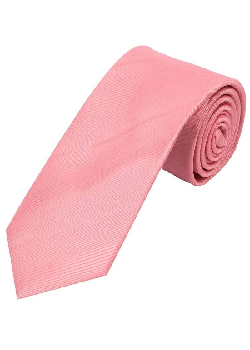 XXL-Krawatte monochrom Streifen-Oberfläche rosé