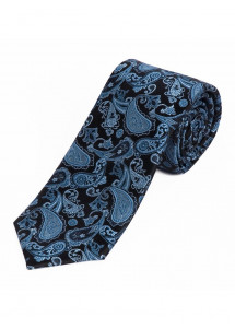 Sevenfold-Businesskrawatte Paisley-Muster navy