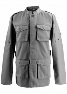 Parkastyle Kochjacke funktional in Graphit