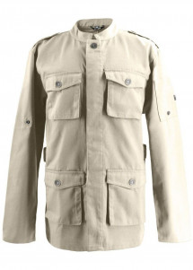 Parkastyle Kochjacke funktional in Sand