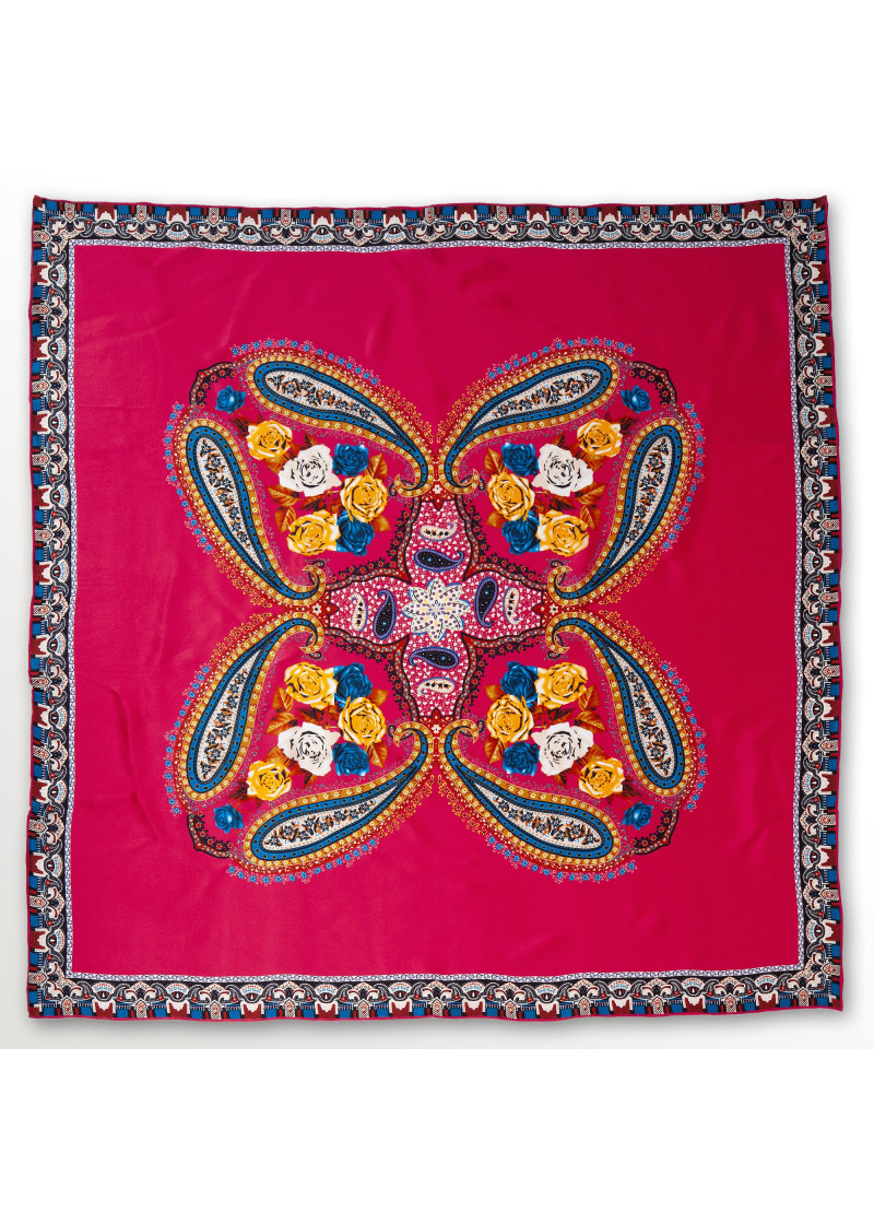 Halstuch Paisley-Motiv rot