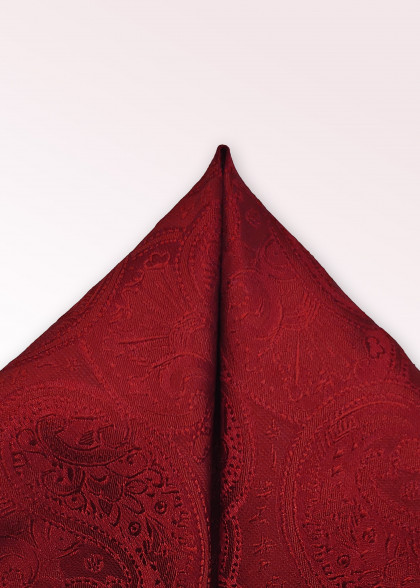 Einstecktuch aus dem gleichen Stoff und Farbe