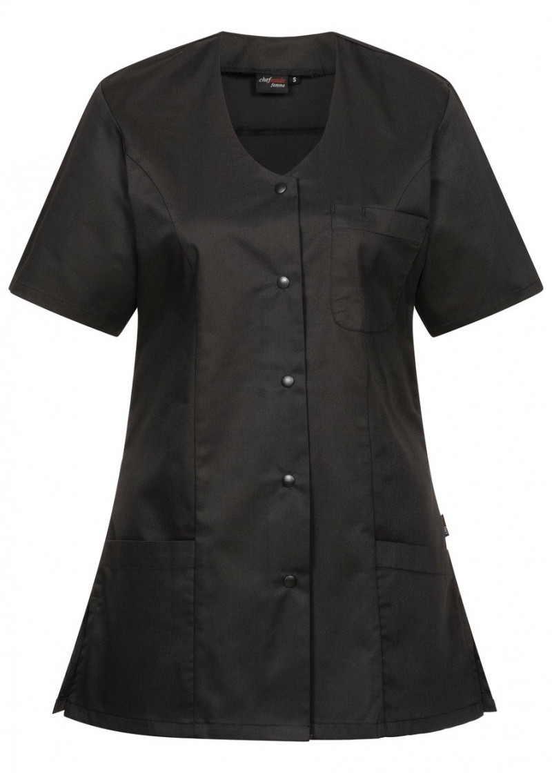 Halbarm Damen-Langkasack von chefmade in schwarz