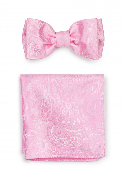 Fliegen-Set aus dem gleichen Stoff und Farbe