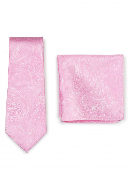 Krawatten-Set aus dem gleichen Stoff und Farbe