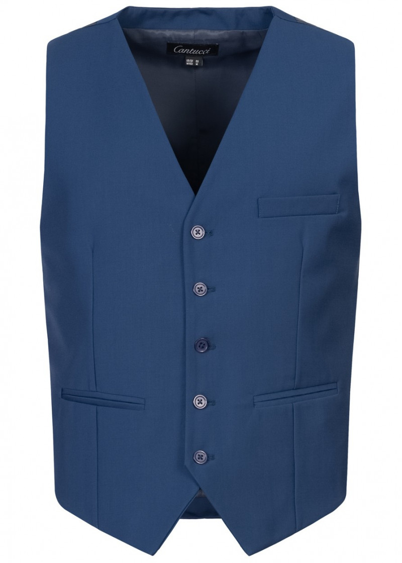 Anzugsweste für Herren von chefmade (royalblau)