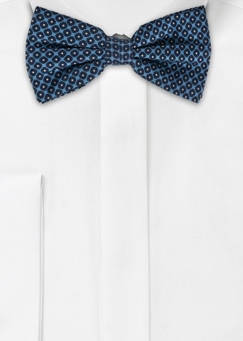 Seiden-Herren-Schleife mit Ornament-Pattern