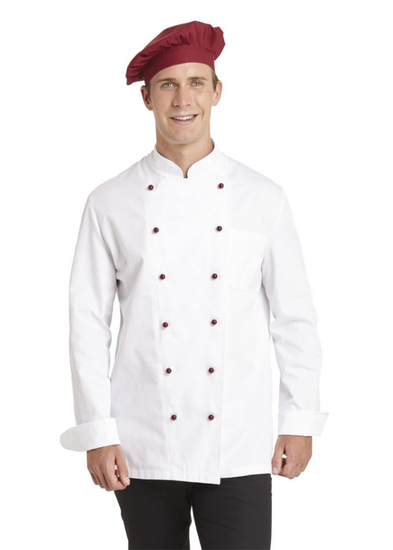 Unisex-Kochjacke / klassisches Gastronomie Design