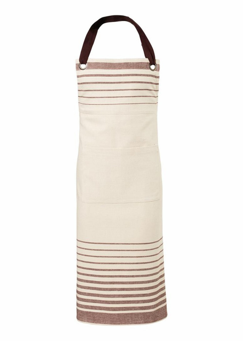 Vintagelook Latzschürze - Toffee