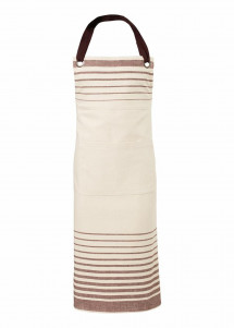 Vintagelook Latzschürze - Toffee