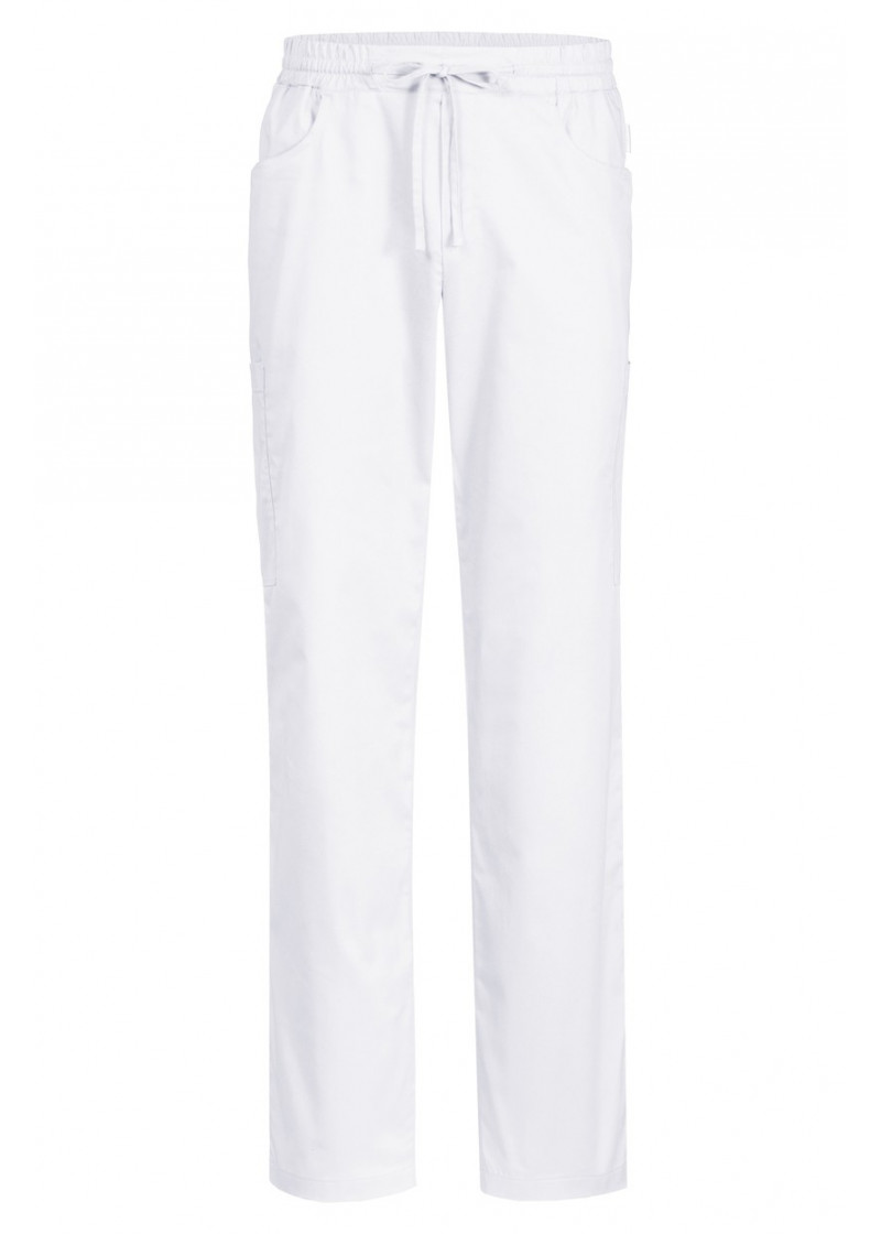 Unisex-Schlupfhose aus Baumwolle weiß