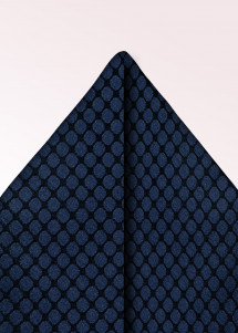 Ziertuch Struktur nachtblau