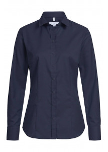 Marineblaue Damen-Bluse (Regular Fit)