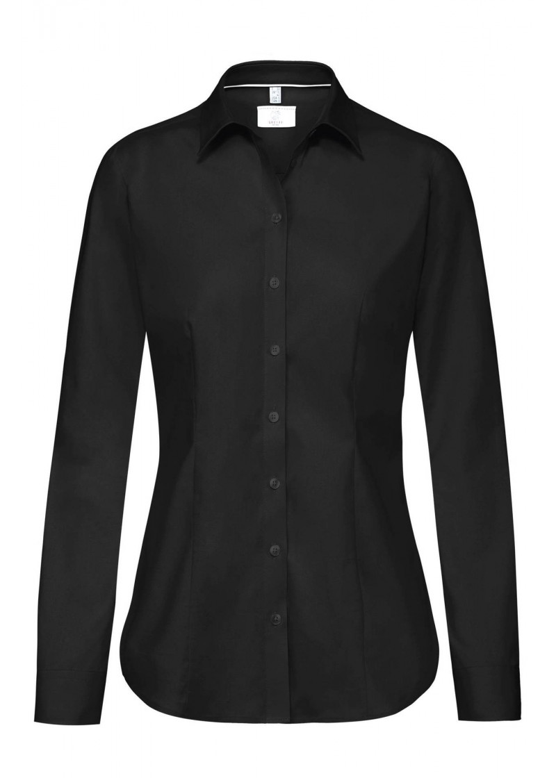 Schwarze Damen-Bluse von Greiff
