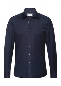 Herren-Hemd  Slim Fit in marine