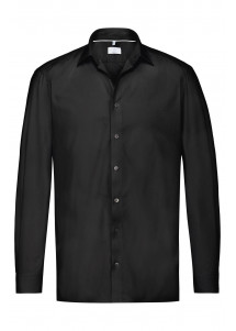 Schwarzes Herren-Hemd  Regular Fit