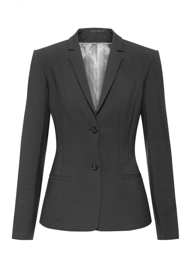 Blazer für Damen in anthrazit / Regular Fit