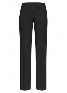 Moderne Damen-Anzughose (schwarz) - regular fit