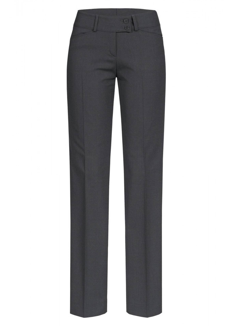 Moderne Damen-Anzughose (anthrazit) - regular fit