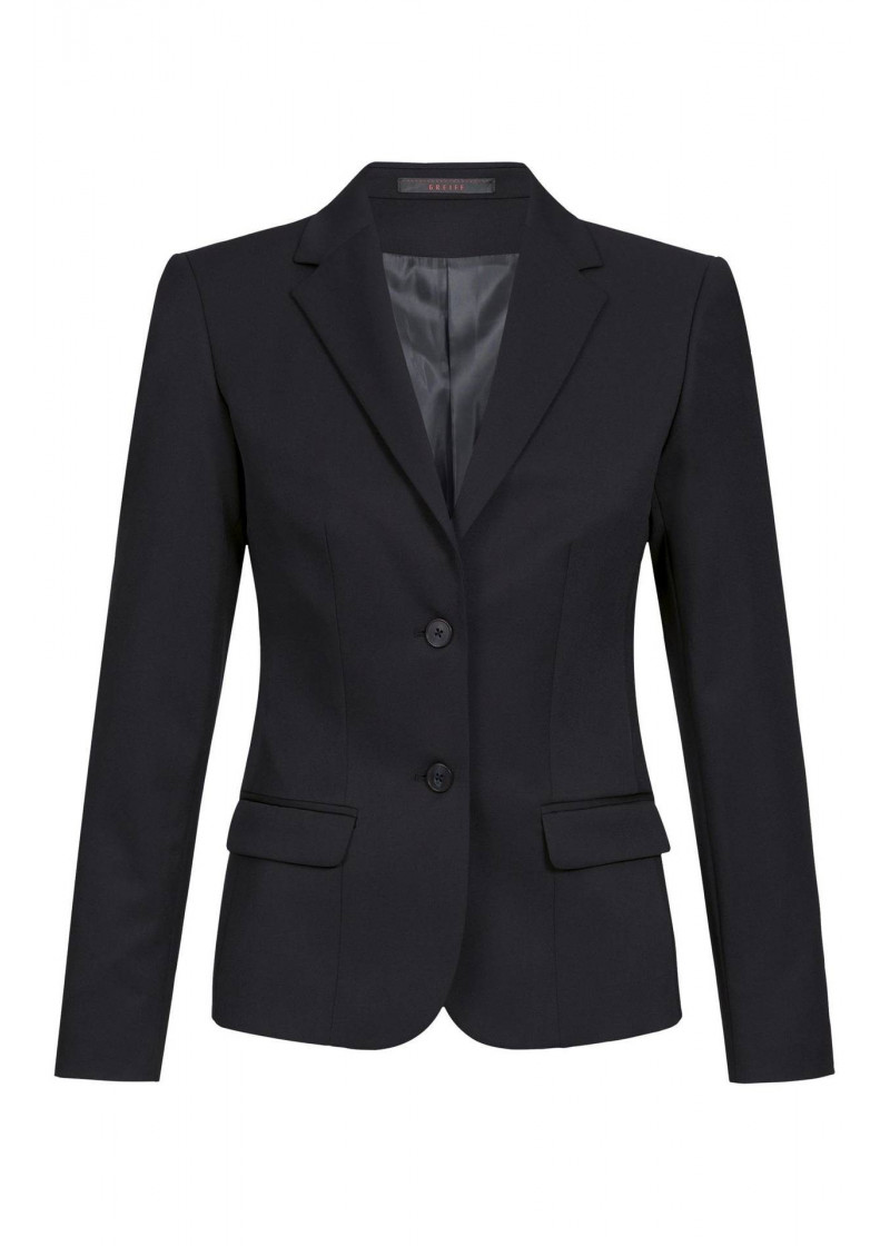 Schwarzer Damen-Blazer in Regular Fit