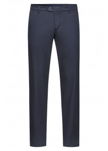 Marineblaue Herren-Chinohose GREIFF vorne