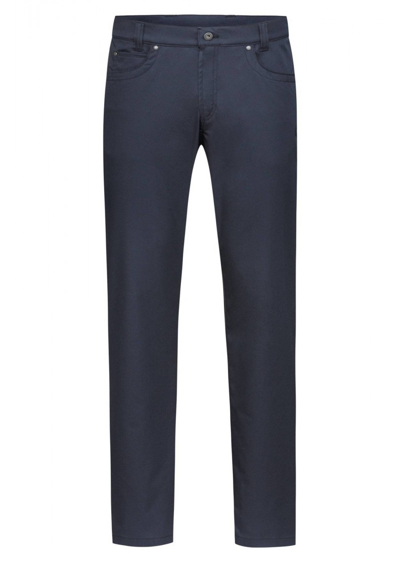 5-Pocket Herren-Hose in marine (Regular Fit)