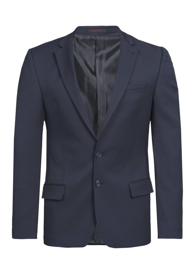 Marineblaues Herren-Sakko / Slim Fit