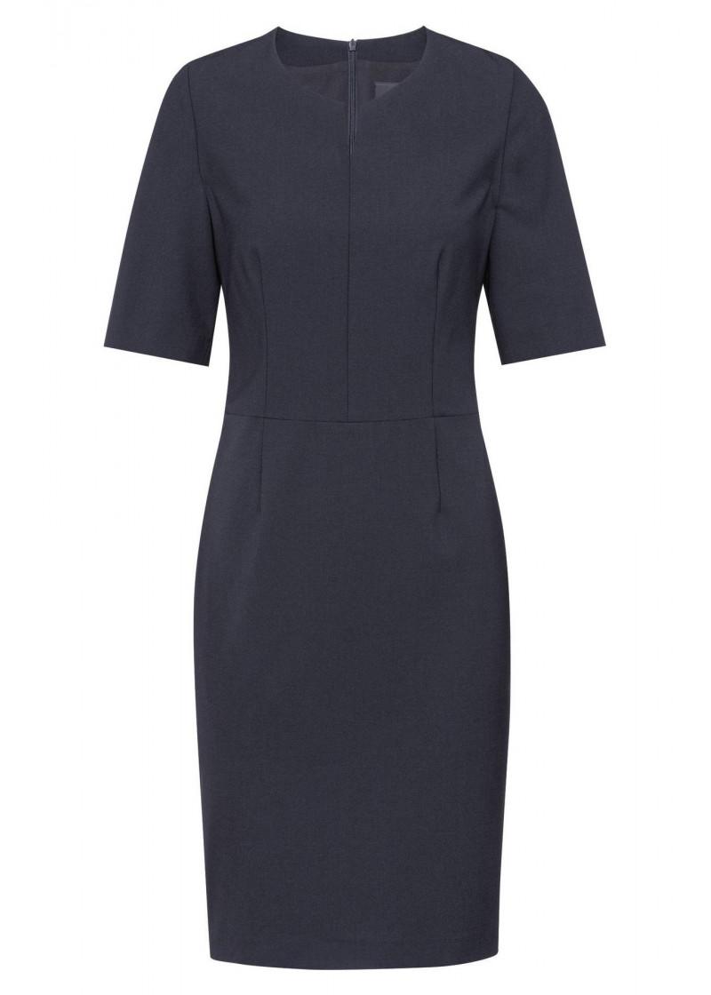 Damen Businesskleid / Etuikleid in marine