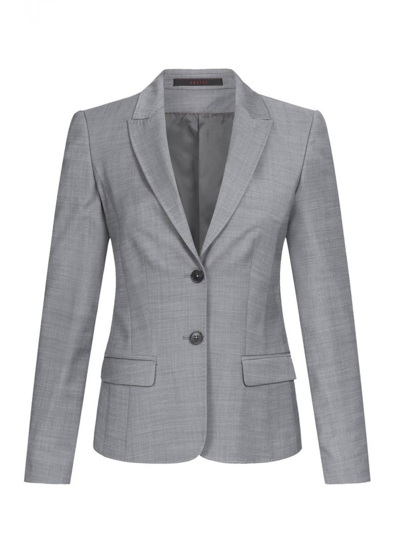 Hellgrauer Damen-Blazer