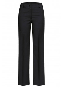 schwarze Damen-Hose / Topaktuelles Design vorne