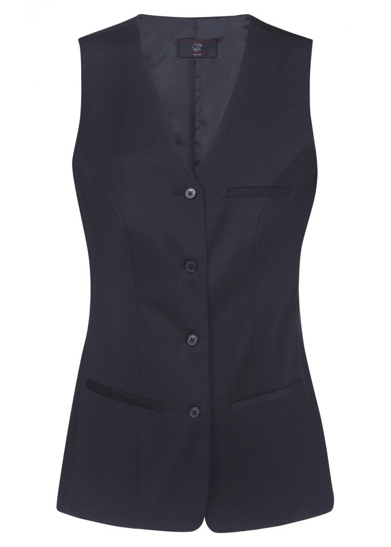 Business Longweste für Damen (marine)
