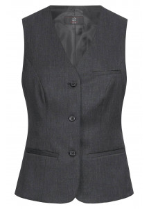 Damen-Weste in anthrazit Regular