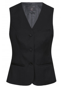 Damen-Weste in schwarz Regular