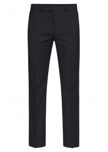 Herren-Hose (Regular Fit) Schwarz