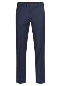 Herren-Hose / elastisches Bund / Marineblau