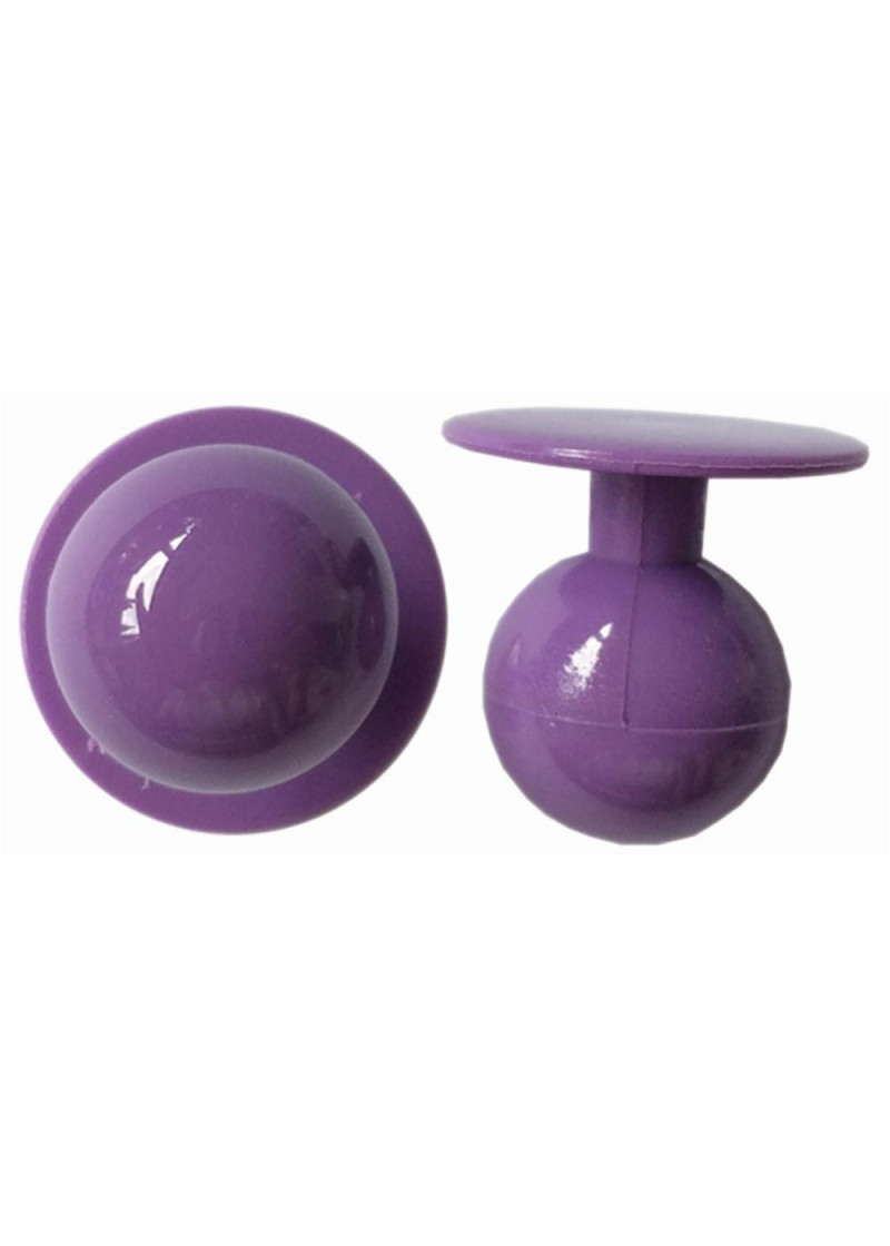 Kugelknöpfe im 12-er Pack (Purple)