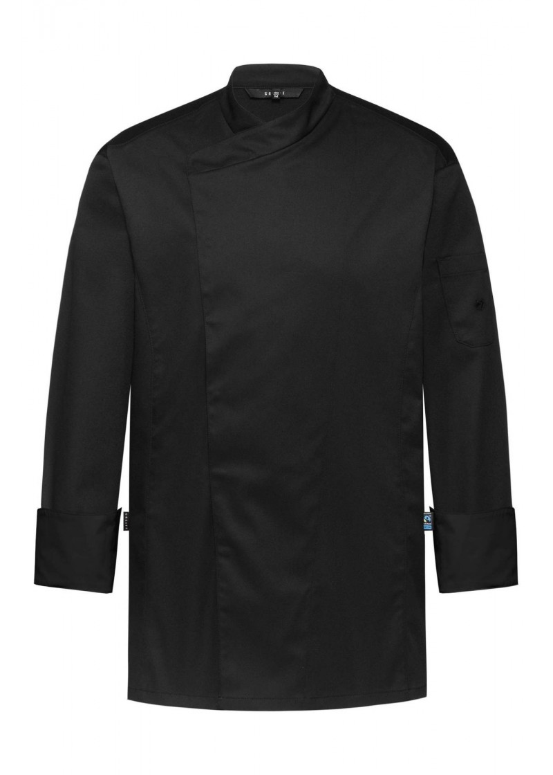 Herren Kochjacke (Schwarz)