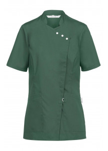 Damen-Kasack in dunkelgrün/ Regular Fit