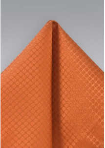 Einstecktuch Struktur orange