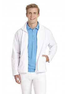 Legere Herren Sweatjacke von Leiber in Weiß