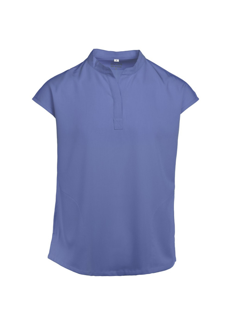 Blusen-Kasack für Damen in hellblau
